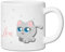 Tasse enfant résistante personnalisée – Ajoutez le prénom | Cadeau original pour enfant | Plusieurs motifs | Plastique solide | 180mL (Chat)