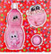 Accentra - Set da bagno GLUBSCHIS in confezione regalo, con bagno di schiuma da 340 ml, bomba da 100 g e spugna a rete, motivo fata Milky – Set regalo per ragazze o ragazzi per compleanno o Natale