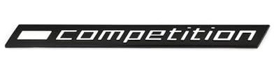 GeRRiT yzw6688 3D Competition Logo Autoaufkleber Emblem Abzeichen Kofferraumaufkleber Kompatibel mit Thunder Edition M1 M2 M3 M4 M5 M6 M7 M8 X3M X4M X5M X6M Aufkleber (Color : M Competition)