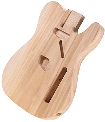 T02 Unfinished Elektrische Gitarre Body Sycamore Holz Blank Gitarre Barrel für elektrische Gitarren DIY Parts