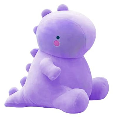 ZOOMPIL Dinosaurier Plüschtier, 30cm Niedliche Dinosaurier Plüschpuppe, Kawaii Dinosaurier Plüschpuppe, Cartoon Dinosaurier Tier Spielzeug, Geschenk für Kinder Mädchen Jungen (Lila)