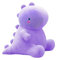 ZOOMPIL Dinosaures Jouet en Peluche, Peluche Kawaii Dinosaure, Jouet Animal de Dinosaure de 30 cm, Peluche Dinosaure pour Cadeau Fille Garçon Enfants Cadeau De Fête (Violet)