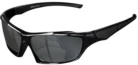Sonnenbrille zum Angeln für Männer, polarisierte Sonnenbrille für Herren, Vollschutz, polarisierte Monde, bequeme modische Schattierungen, Sport im Freien