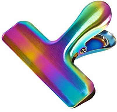 Große Büroklammer, 77 mm lang, Edelstahl-Papierklemmen, große Binder-Büroklammer für Bastelarbeiten, Zeichenbrett, Lebensmittelbeutel, Datei