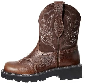 ENEN Stivali Texani Donna Cowboy Marrone 35-42 Moda Stivali Cowboy Donna con Tacco Basso Western Comodi Stivaletti Texani Morbida Suola Antiscivolo Eleganti Ricamo, Autunno Inverno (Blu,38)