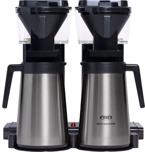 Moccamaster KBG Select, Kaffeemaschine, Filterkaffeemaschinen, Glaskanne, Black, 1.25L