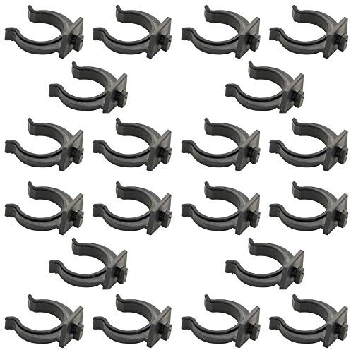 20 x Clip für Sockelleisten, Röhren, Fuß, Küche, Bad, Badezimmer, Badezimmer-Schrank