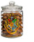 Harry Potter Paladone Hogwarts Glass Cookie Jar - Kitchen Accessory - Official Merchandise