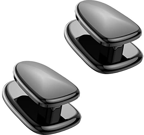 Ekakashop 2 Stücke Auto Klebehaken Metallhaken Mini Wandhaken kleinem Haken Selbstklebend Handtuchhalter ohne bohren Multifunktionaler Haken zum Aufhängen von Schlüssel USB-Kabel Kopfhörerkabel