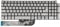 Laptop Keyboard for Dell Inspiron 3501 3502 3505 5501 5502 5505 5508 5509 5584 5590 5593 5594 5598 7500 7501 7506 7590 7591 7760 7790 7791 0NH88W NH88W Backlit Silver (UK GB Layout)