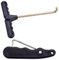 SUPERFINDINGS 1 STK. Schlittschuh Spitzenspanner PP Kunststoff Spanngriff Mit 1 STK. Haken Schwarz Sport Klapp Spitzenspanner Für Schlittschuhe Eiskunstlauf Stiefel