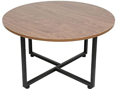 Saturey Beistelltisch Runde Couchtisch Küche Esstisch Moderne Freizeit Couchtisch Office-Konferenztisch Computertisch Antike Laptop-Kaffeehalter