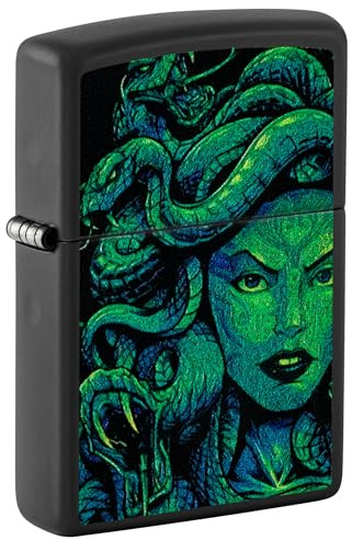 ZIPPO Medusa Black Matt Colour 60006536 Original Lighter