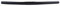 LOVIVER Fahrradlenker Tragbarer 25,4 mm Riser Bar 540 mm Länge Gerader Lenker aus Zinklegierung zum Radfahren, Reparieren, Rennrad, Mountainbike, Schwarz
