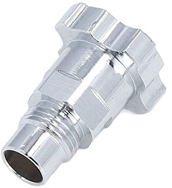 Spray Paint Adapter, Airbrush Adapter, Body Repair Paint Spray Guns, M16 1.5mm Spray Cup Connector Pot Joints Stainless Steel Disposable Pot Connector Airbrush Adapter(Outside)