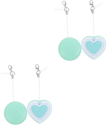 PartyKindom 4 Stück Bildschirm Wischen Telefonreiniger Linsentücher Glasreiniger Intelligente Brille Tv Bildschirm Handy-bildschirmreiniger Smartphone Laptop Anhänger Kieselgel