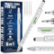 Coole Geschenke für Männer und Frauen, 6-in-1-Multitool-Stift für Ihn, Vater, Opa, Ehemann, Freund, einzigartiges Multifunktionswerkzeug, Gadget, Strumpffüller, Geschenke von Tochter, Ehefrau, Sohn