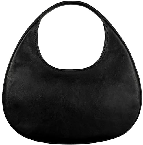 Time Resistance Lederhandtasche - Vollnarbenleder Geldbörse für Damen - Tasche mit Griff oben - Tragetasche