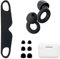 BORISCA Loop Earplugs y Tapa Ojos Tapones Oidos Ruido Dormir Silicona Tapones Oidos Cancelacion de Ruido Tapones para Dormir sin Ruido Tapones Loop Quiet Reutilizables (Negro, talla única)