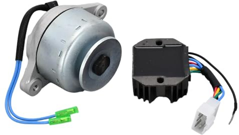 Galloparts Lichtmaschine und Regler Kit 15351-64600 09230754 Kompatibel mit Kubota Traktor B1550 B20 B5200 B6200 B7410 B8200 B9200 G1800S G2000 G3200 G3200 G3200 G200 G32004200 Stunden. G5200H G6200H