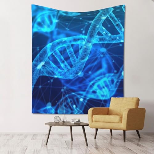 SHuWeiD DNA-Ketten-Fotodruck, ultraweich, leicht, Wandteppich für Schlafzimmer, Wandtapezier für jede Raumdekoration