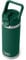 YETI Rambler C Straw Bottle, Stainless Steel Vacuum Insulated Bottle with Straw Cap, Black Forest Green, 18 oz (532 ml)