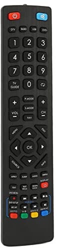 Bonbela Replacement TV Remote Control Universal TV Remote Substitute Remote with ABS Shell for 23 32 42 LCD TV Models Up to 8m Range 2xAAA Batteries Not Included