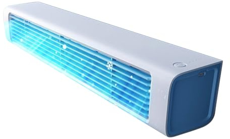 2026 New Upgrade Rechargeable Portable Air Fan, 3-Speed Portable, Small and Compact Ultra Quiet Energy Efficient, for Bedroom Office (#White)