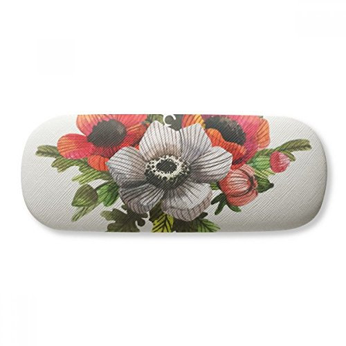 DIYthinker Damen Brillenetui Brillen Muschel-Shell-Halter-Aufbewahrungsbehälter 6.3 Zoll x 2.4 Zoll Mehrfarbig