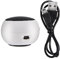 Garsent Lautsprecher, tragbarer Bluetooth Musik Speaker mit 3,5mm Audiobuchse Eingebauter 180mAH-Akku für Handy, Telefon, PC, MP3, MP4, MP5(weiß)