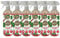 Fabulosa Multi-Purpose Anti-Bacterial Disinfectant Trigger Spray with Long Lasting Fragrance, 500ml, 6 Pack, Wild Rhubarb