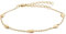 Boccia Damen Armband aus Titan in der Farbe Gold, antiallergen, 21cm, 03024-02