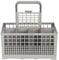 Vikye Dishwasher Basket, ABS Universal Cutlery Basket with 8 Compartments Multipurpose Dishwasher Silverware Replacement Box