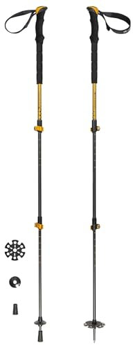 Bastón telescópico de Montañismo, Alpinismo y Trekking Marca Ferrino para Unisex Adulto