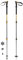 Ferrino Unisex Erwachsene Teleskop Trekkingstöcke 3 Abschnitte, Schwarz, 65-135