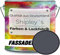 Fassadenfarbe mit Lotuseffekt hochwertige Silikonharzfarbe Sockelfarbe RAL 7015 Schiefergrau // Shipley's Farben & Lackfabrik