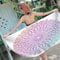 Sticker Superb Beach Towel Ultraleicht Schnelltrocknend Strandtuch, Mandala Indisch Blume Böhmen Mikrofaser Handtuch Schnelltrocknende Handtücher Saunatuch, XXL Strandtuch (Weiß 1,150x200CM)