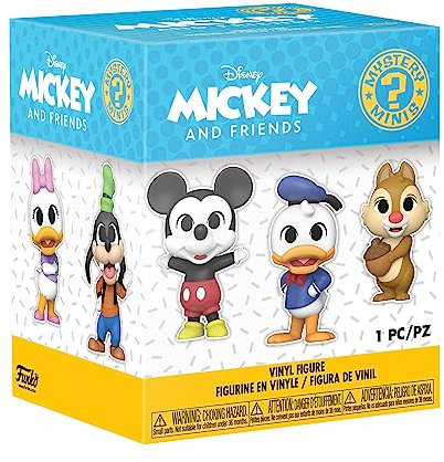 Funko Mystery Mini - Disney Classics - 1 of 12 to Collect - Styles Vary- Mini-Figurine en Vinyle à Collectionner - Idée de Cadeau - Produits Officiels - Jouets pour Les Enfants et Adultes