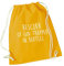 Flox Creative Mustard Drawstring Bag Rescuer of Gin Trapped in Bottles