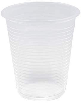 VIRSUS 300 Bicchieri Classic Biodegradabili 200ml Trasparenti Bicchieri Compostabili per Acqua bibite rispetta la Natura