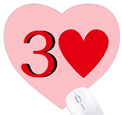 Love Jupiter Heart 3 Poker Heart Mauspad Gummimatte Spiel Büro