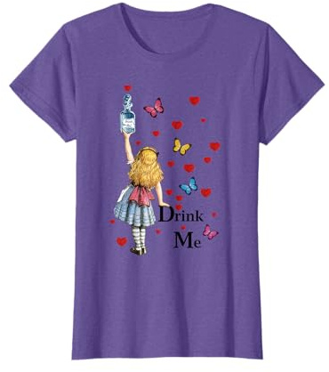 Alice In Wonderland Drink Me T Shirt Design T-Shirt