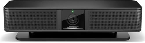 Bose Videobar VB-S All-in-One-USB-Videokonferenzlösung mit Charakteristische Bose Professional Audioqualitat, 4K-Ultra-Hd-Kamera, und Flexible Platzierung | 230V | EU-Version