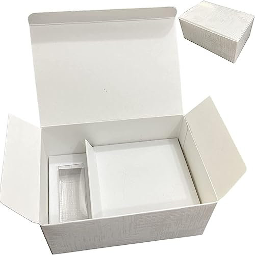Regalami. Shop 10 Schachteln für Gastgeschenke 15 x 10 cm aus hochwertigem geprägtem Karton (10)