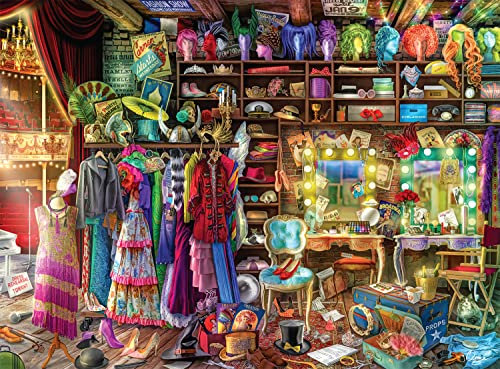 Buffalo Games - Aimee Stewart - Backstage Age 14+ at The Theater - 1000 Piece Jigsaw Puzzle