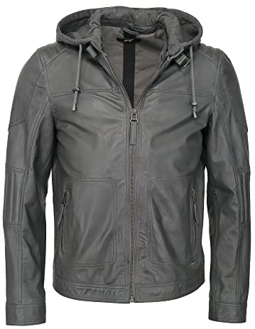 Maze Herren Lederjacke 42021309 Grey