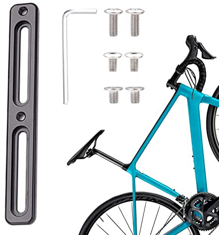 PW TOOLS Porte-bidon vélo, Porte-bidon en Aluminium pour vélo Porte-bidon vélo, Position Base Montage réglable Régulateur Position Montage sur Cage