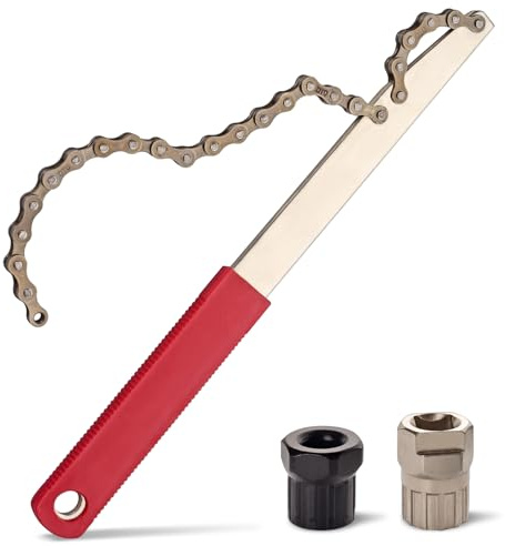 COTOUXKER Bike Freewheel Removal Tool with Chain Whip and Bicycle Sprocket Removal Tools, Bicycle Cassette Lock Ring Removal