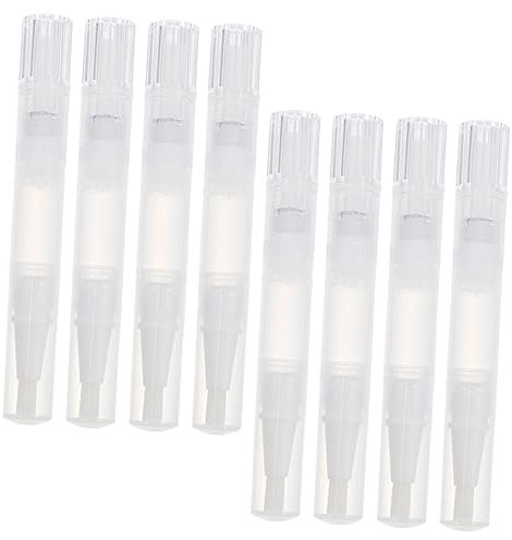 MAGICLULU 2 Sets Revitalize Nail Nutrition Tube Nagelhautölstifte Leere Lipgloss-stifte Für Den Heimgebrauch Im Salon 8 Stück * 2