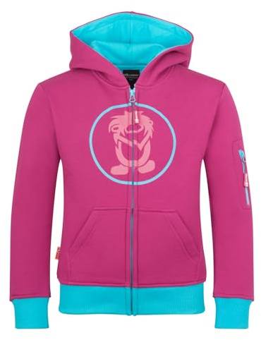 Trollkids Kids Sortland Jacket 116, Bright Berry